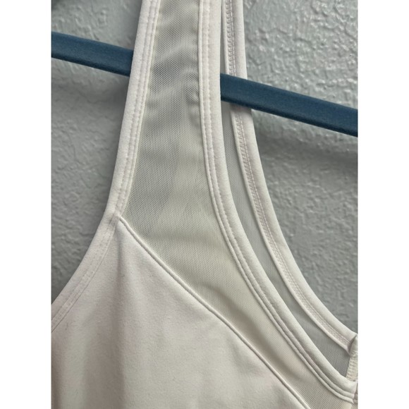 Fabletics Estelle Performance Tank Top White Size Medium Compression Tank - Picture 7 of 8